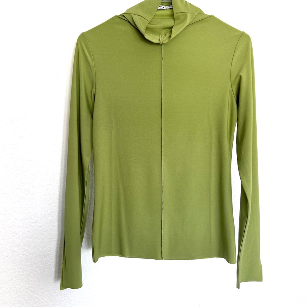 Ena Pelly Turtleneck Top Stretchy Size S/M